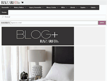 Tablet Screenshot of bazared.cl